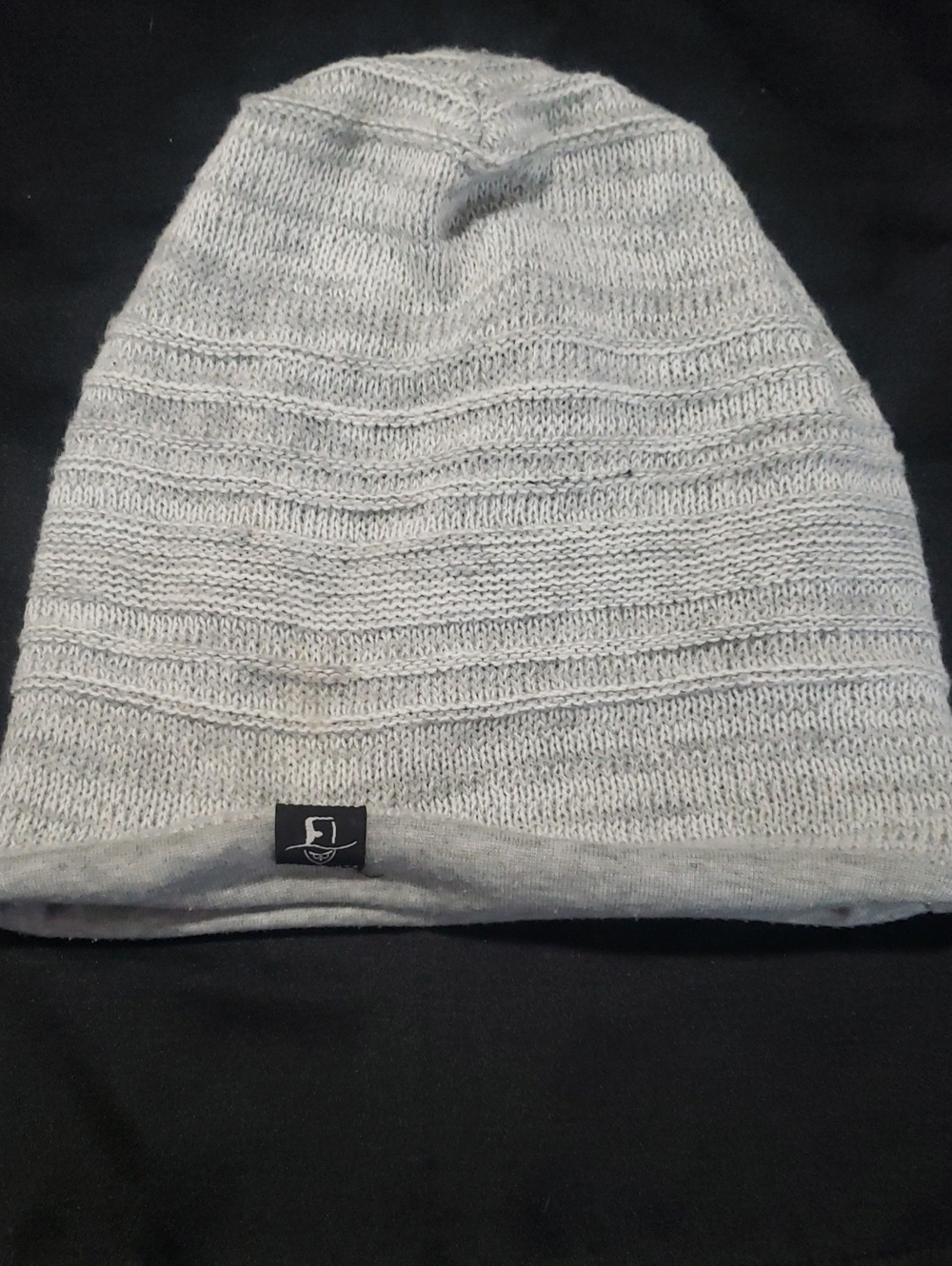 Forbusite Grey Winter Cap Hat Knit Beanie 100% Polyester